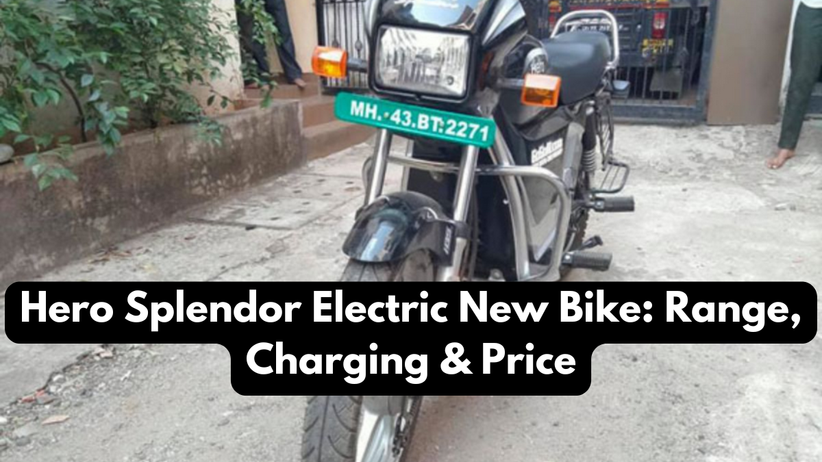 Hero Splendor Electric New Bike: Range, Charging & Price