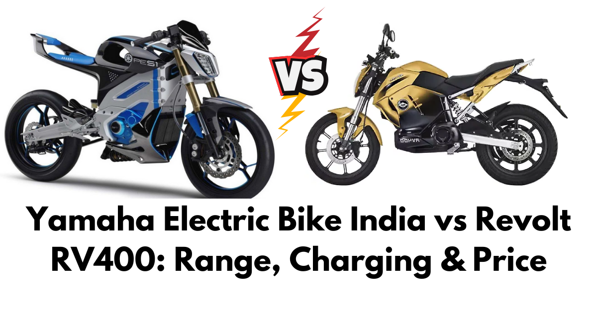 Yamaha Electric Bike India vs Revolt RV400: Range, Charging & Price