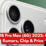 iPhone 18 Pro Max (6G) 2025: Camera Rumors, Chip & Price