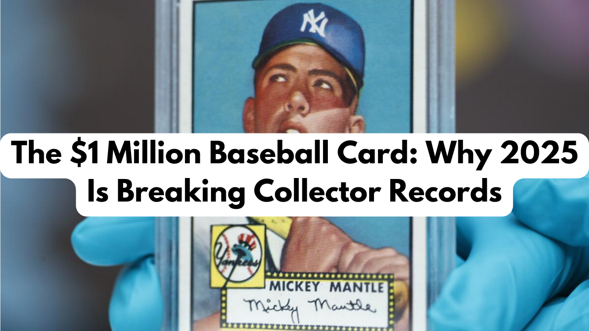 The $1 Million Baseball Card: Why 2025 Is Breaking Collector Records