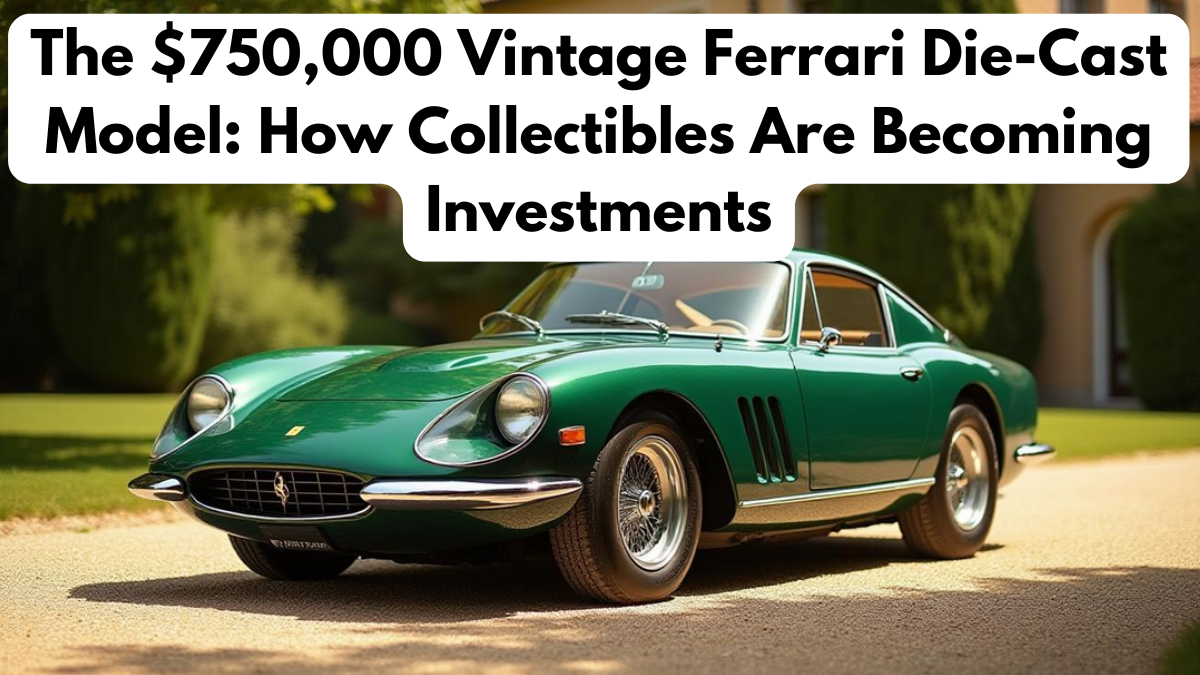 The $750,000 Vintage Ferrari Die-Cast Model: How Collectibles Are Becoming Investments