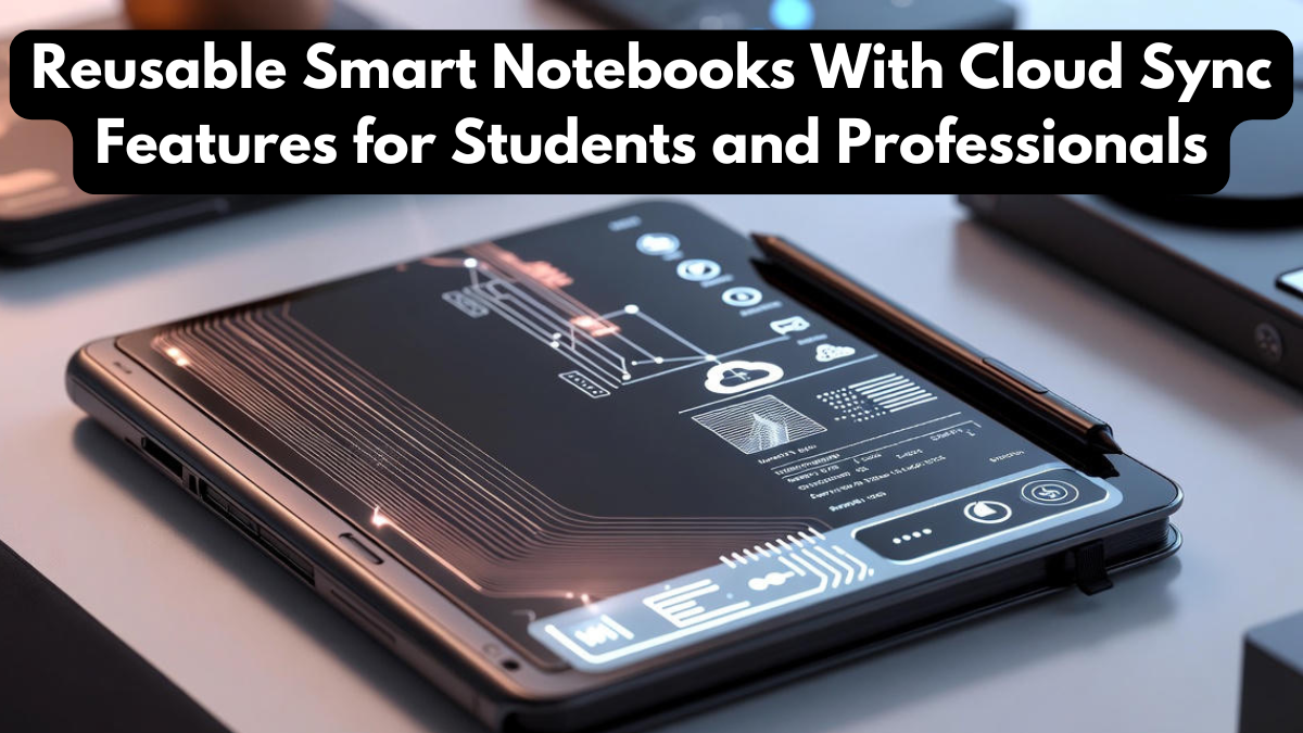 Reusable Smart Notebooks With Cloud Sync Features for Students and Professionals