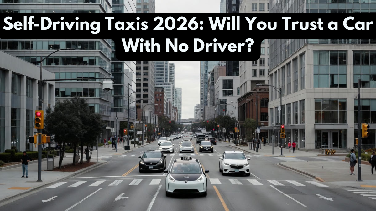 Self-Driving Taxis 2026: Will You Trust a Car With No Driver?