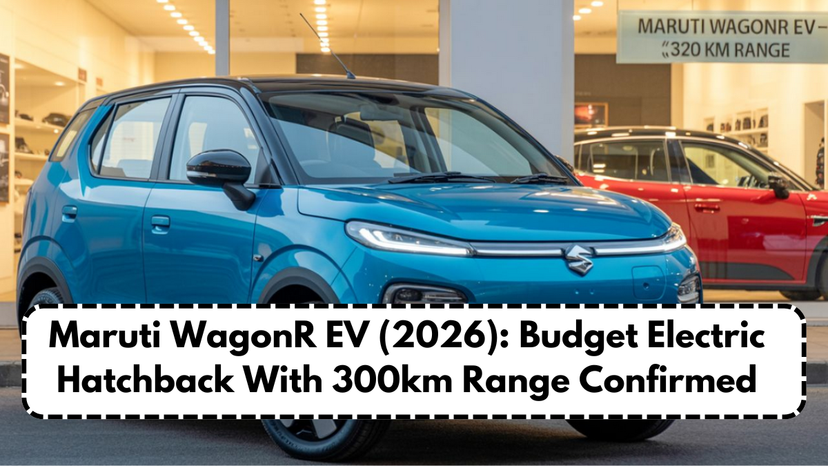 Maruti WagonR EV (2026): Budget Electric Hatchback With 300km Range Confirmed