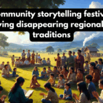 How community storytelling festivals are preserving disappearing regional dialect traditions
