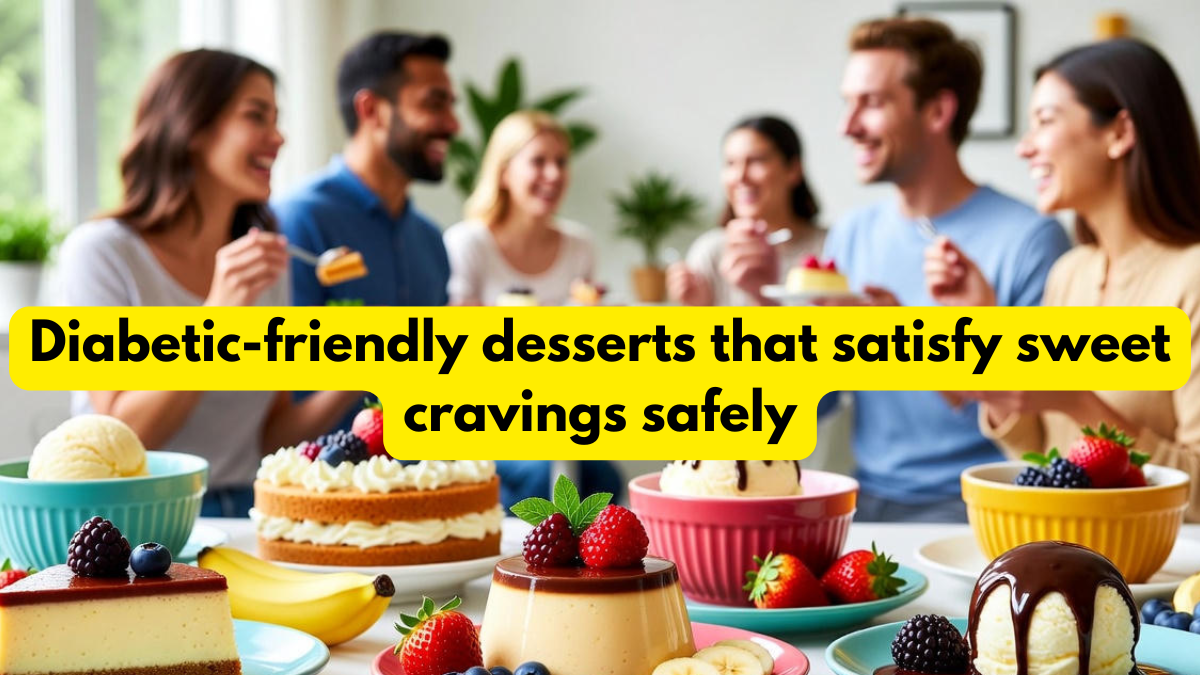 Diabetic-friendly desserts that satisfy sweet cravings safely
