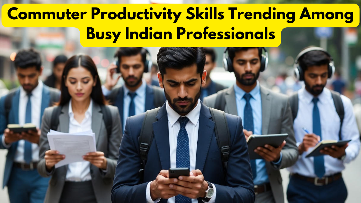Commuter Productivity Skills Trending Among Busy Indian Professionals
