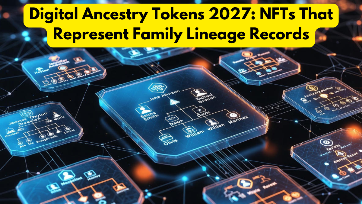 Digital Ancestry Tokens 2027: NFTs That Represent Family Lineage Records