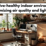 Cognitive-healthy indoor environments optimizing air quality and lighting