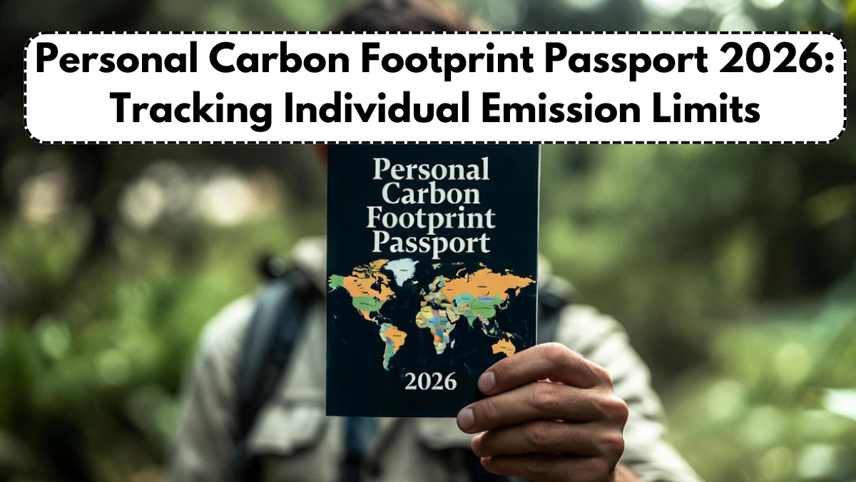 Personal Carbon Footprint Passport 2026: Tracking Individual Emission Limits