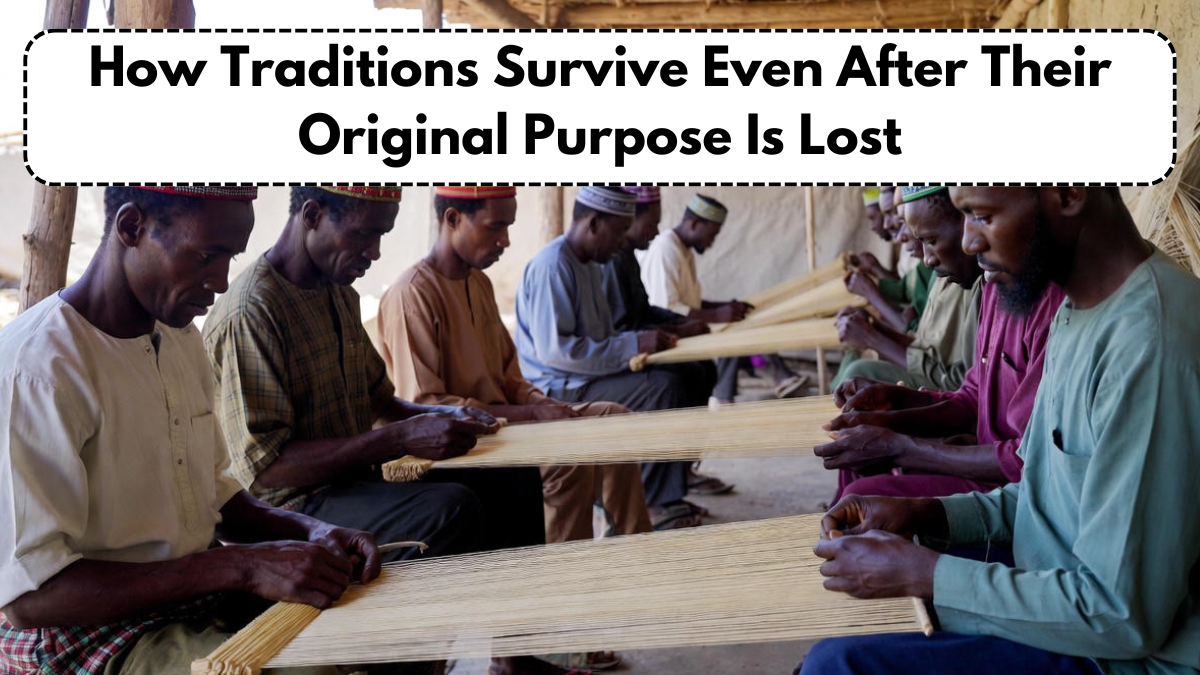 How Traditions Survive Even After Their Original Purpose Is Lost