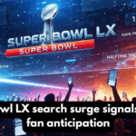 Super Bowl LX Search Surge Signals Massive Fan Anticipation