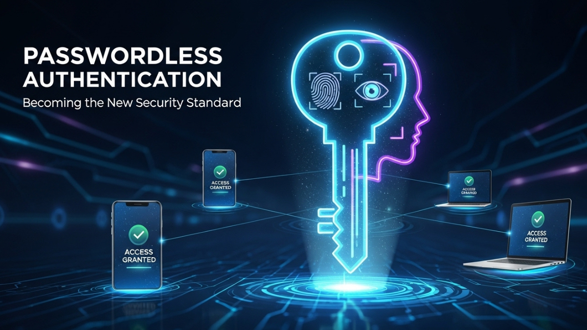 Passwordless Authentication Becoming the New Security Standard