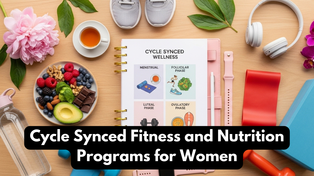 Cycle Synced Fitness and Nutrition Programs for Women