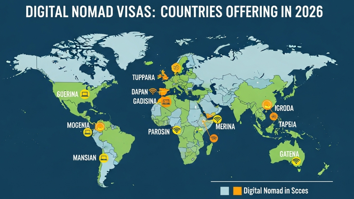 Digital Nomad Visas Countries Offering in 2026