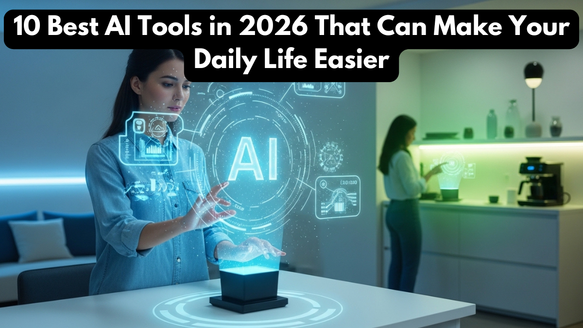 10 Best AI Tools in 2026 That Can Make Your Daily Life Easier