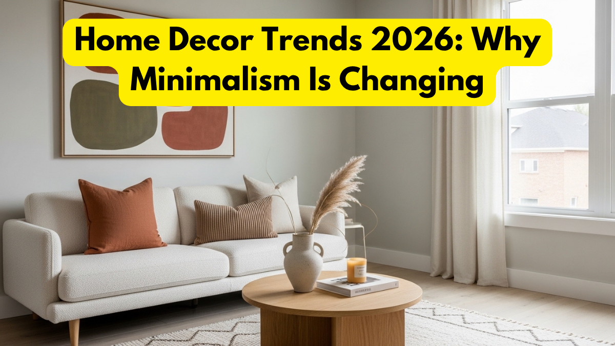 Home Decor Trends 2026: Why Minimalism Is Changing