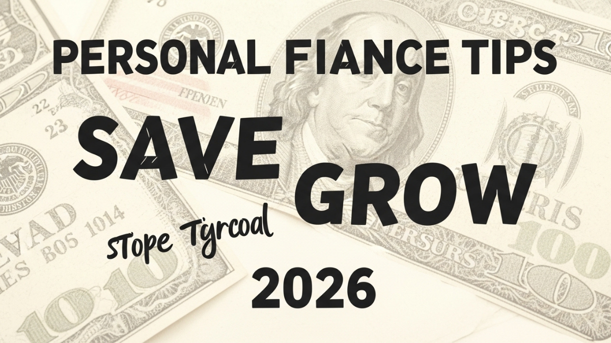 Personal Finance Tips 2026: Save & Grow Your Money