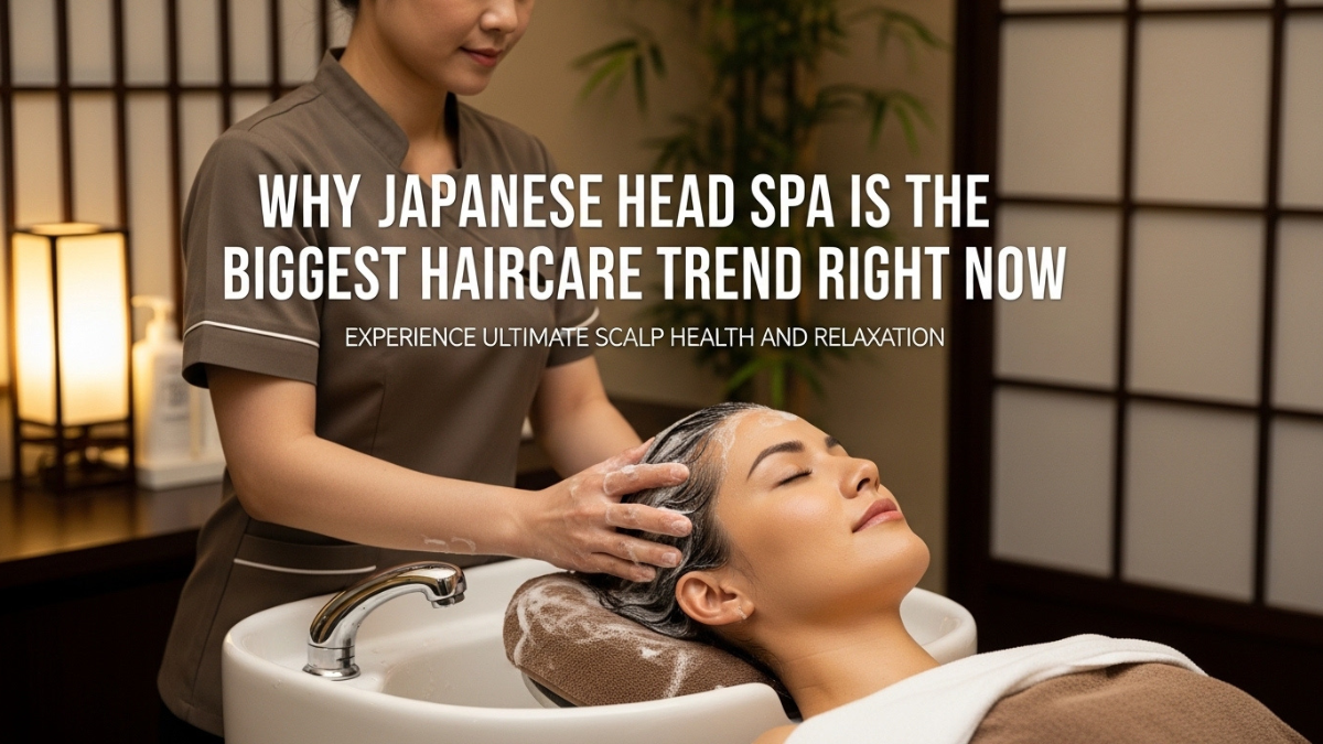 Why Japanese Head Spa Is the Biggest Haircare Trend Right Now