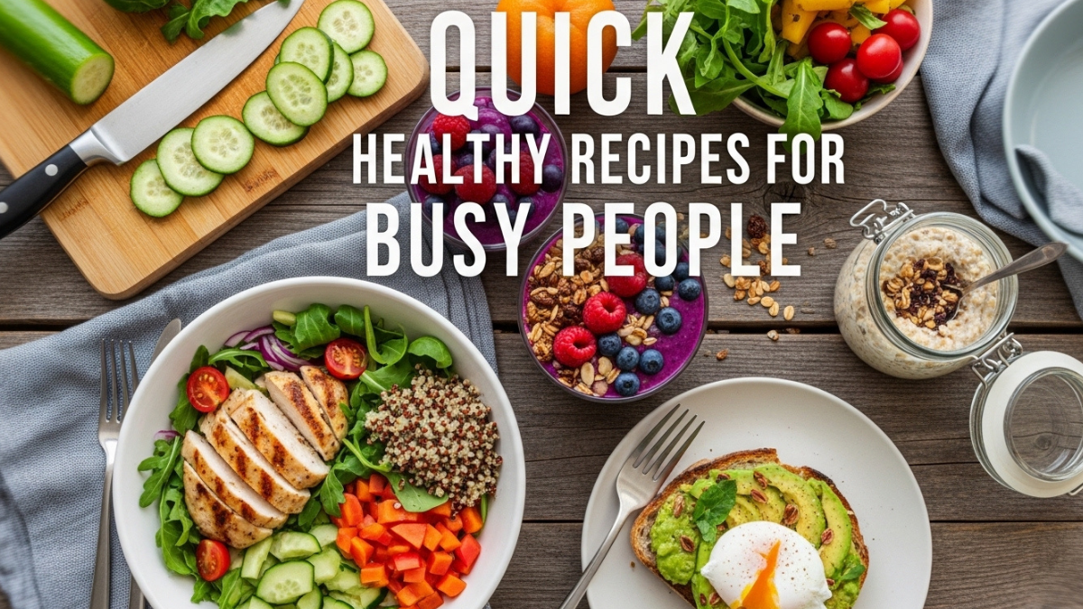 Quick Healthy Recipes for Busy People