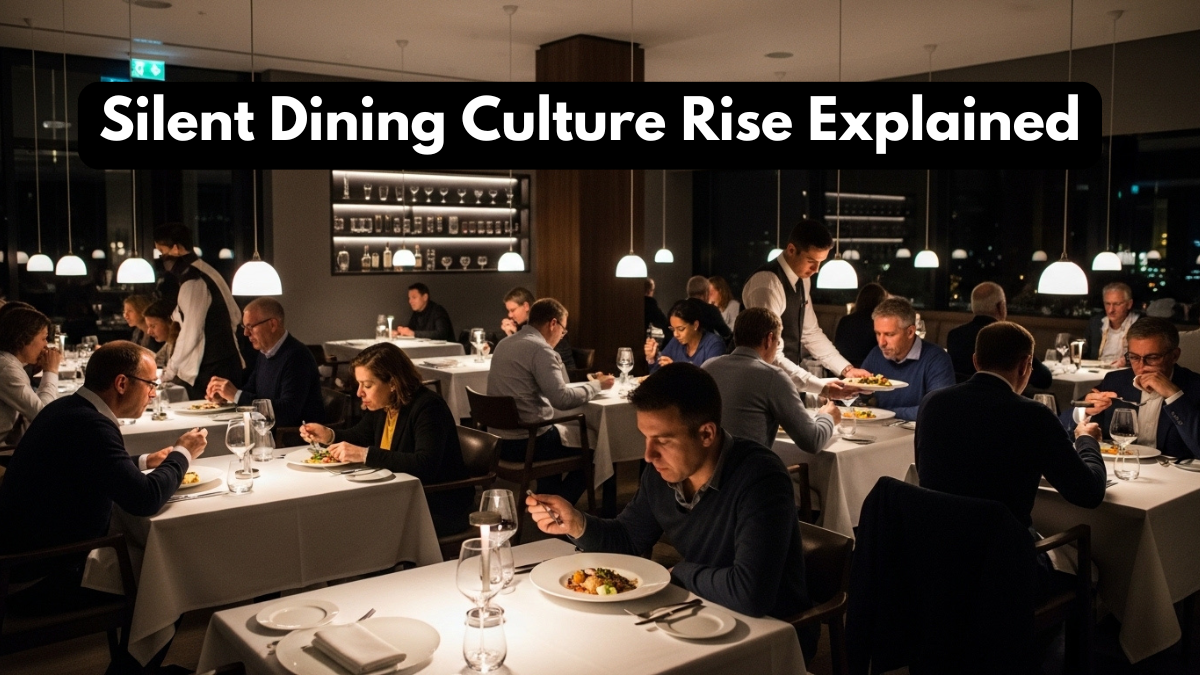 Silent Dining Culture Rise Explained