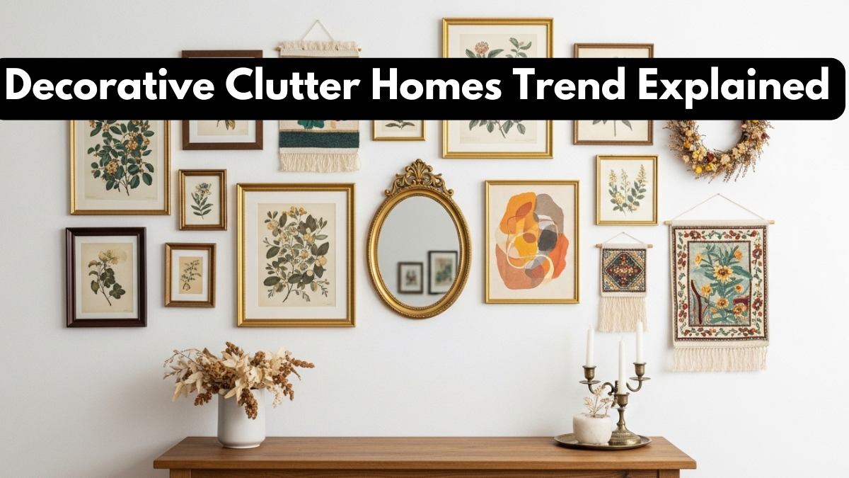 Decorative Clutter Homes Trend Explained