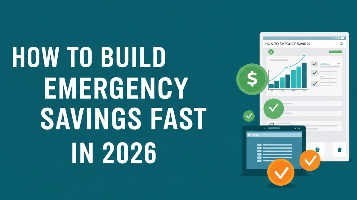 How to Build Emergency Savings Fast in 2026