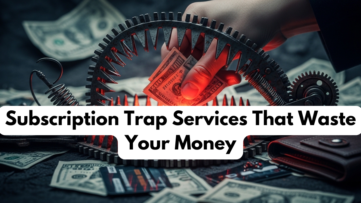 Subscription Trap Services That Waste Your Money