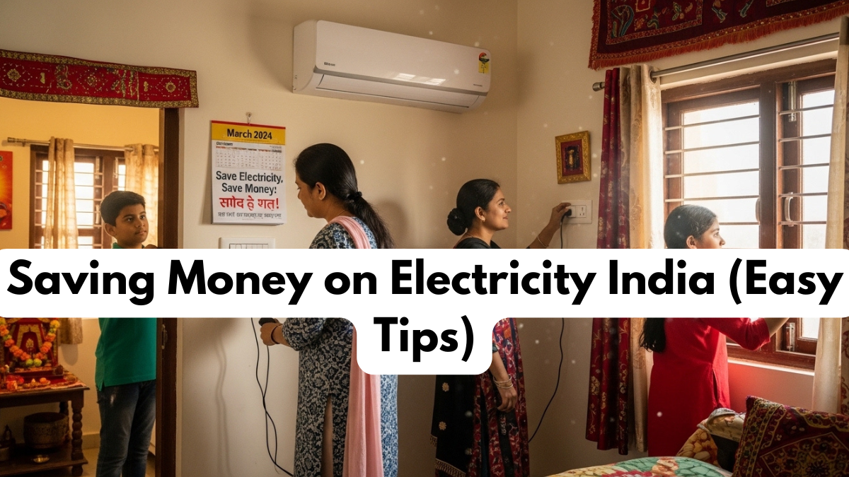 Saving Money on Electricity India (Easy Tips)