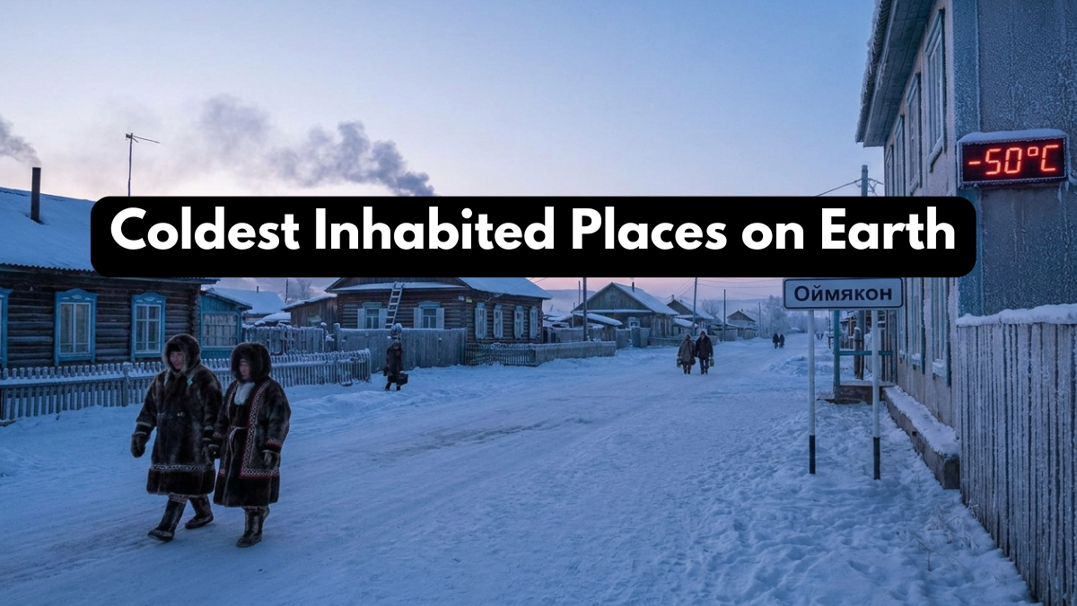 Coldest Inhabited Places on Earth
