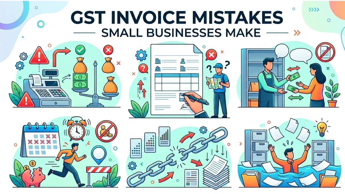GST Invoice Mistakes Small Businesses Make