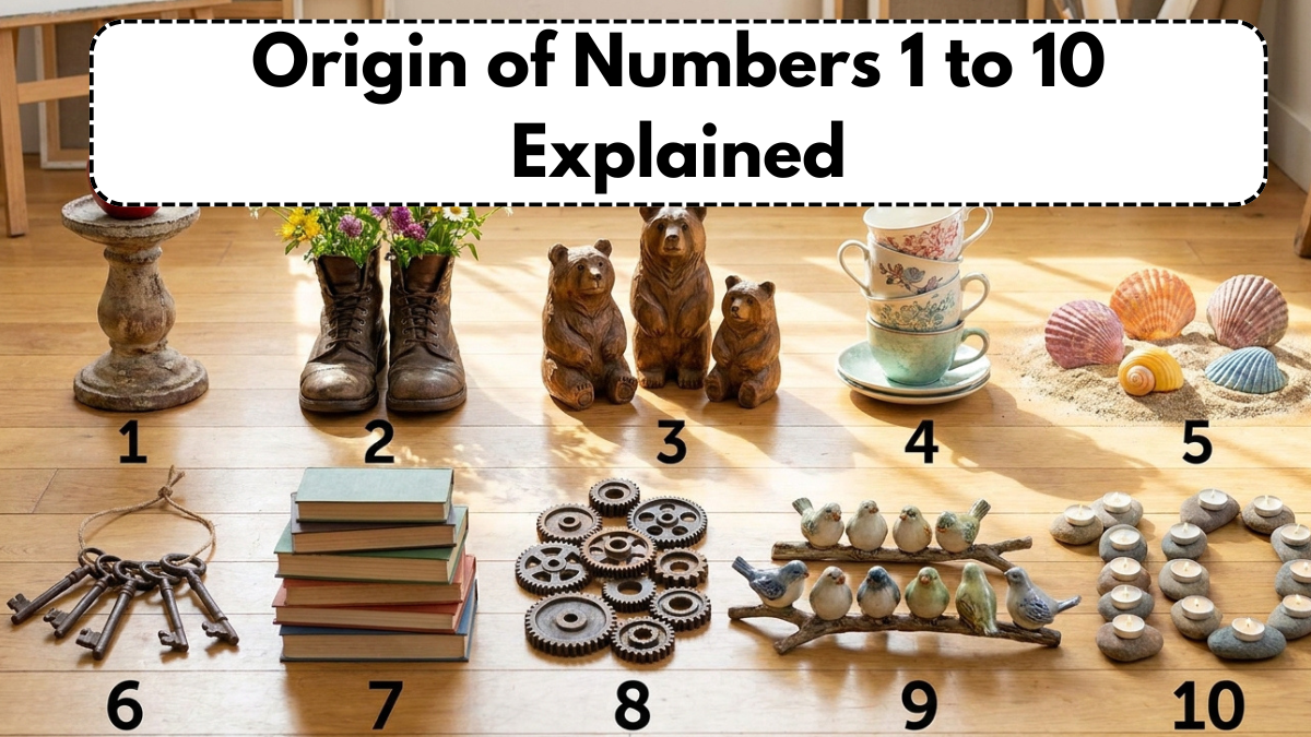 Origin of Numbers 1 to 10 Explained