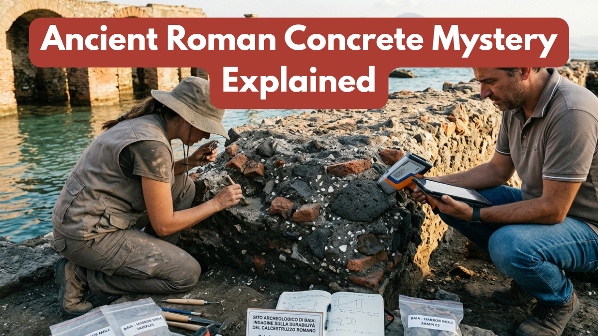 Ancient Roman Concrete Mystery Explained